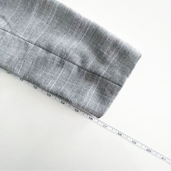 Tahari Arthur Levine Plaid Blazer Jacket Black Pink Bows Women's 2P Rose Buttons - Picture 9 of 9